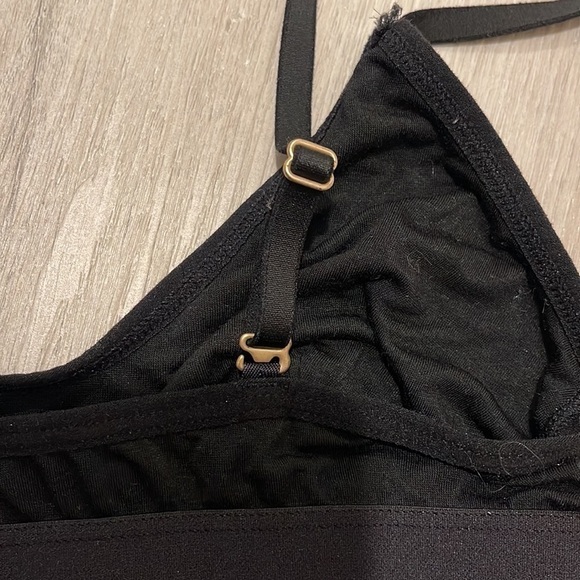 Madewell Black Triangle Bralette Size XS - Picture 5 of 5